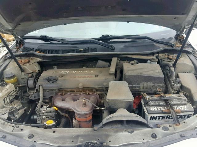 4T1BE46K87U028475 - 2007 TOYOTA CAMRY NEW SILVER photo 7