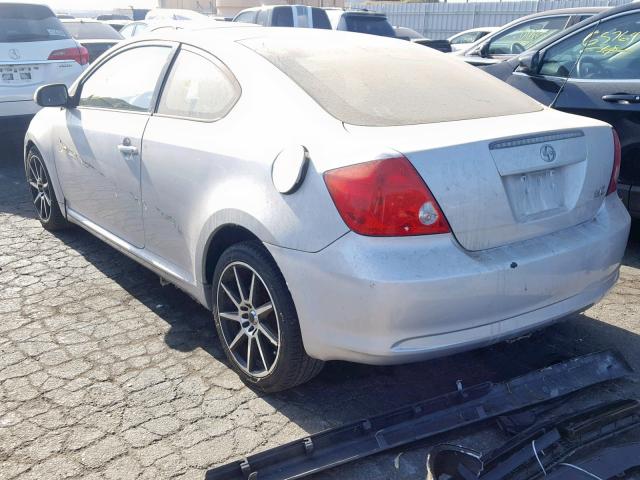 JTKDE177960072764 - 2006 TOYOTA SCION TC ვერცხლისფერი ფოტო 3