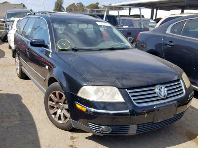 WVWVD63B22E394603 - 2002 VOLKSWAGEN PASSAT GLS BLACK photo 1