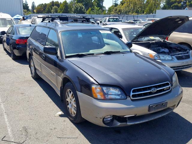 4S3BH806427623555 - 2002 SUBARU LEGACY OUT PURPLE photo 1