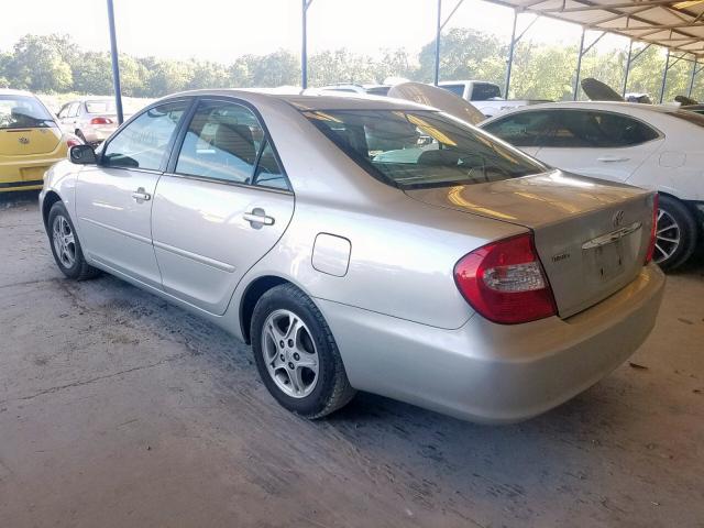 4T1BE32K24U883846 - 2004 TOYOTA CAMRY LE SILVER photo 3