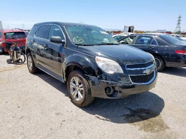 2GNALBEK7C6323336 - 2012 CHEVROLET EQUINOX LS BLACK photo 1