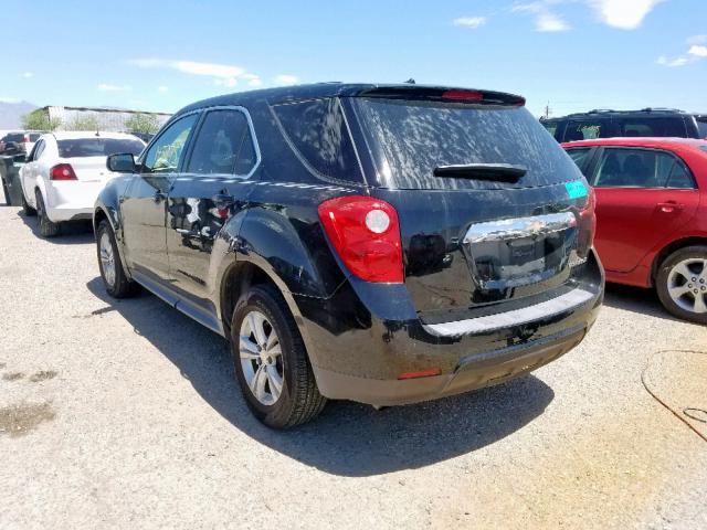 2GNALBEK7C6323336 - 2012 CHEVROLET EQUINOX LS BLACK photo 3