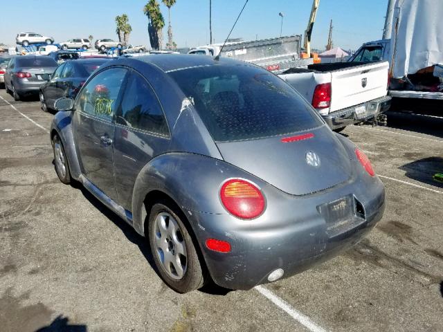 3VWCK21C73M443143 - 2003 VOLKSWAGEN NEW BEETLE გრაფიტი ფოტო 3