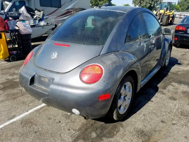 3VWCK21C73M443143 - 2003 VOLKSWAGEN NEW BEETLE გრაფიტი ფოტო 4