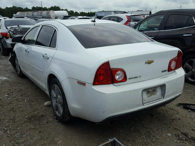 1G1ZD5EU8BF144859 - 2011 CHEVROLET MALIBU 2LT WHITE photo 3