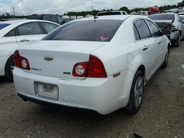 1G1ZD5EU8BF144859 - 2011 CHEVROLET MALIBU 2LT WHITE photo 4