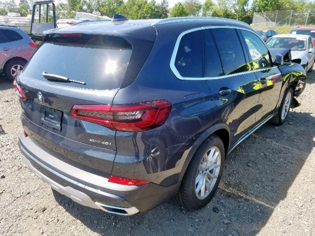 5UXCR6C56KLL63108 - 2019 BMW X5 XDRIVE4 Grau Foto 4