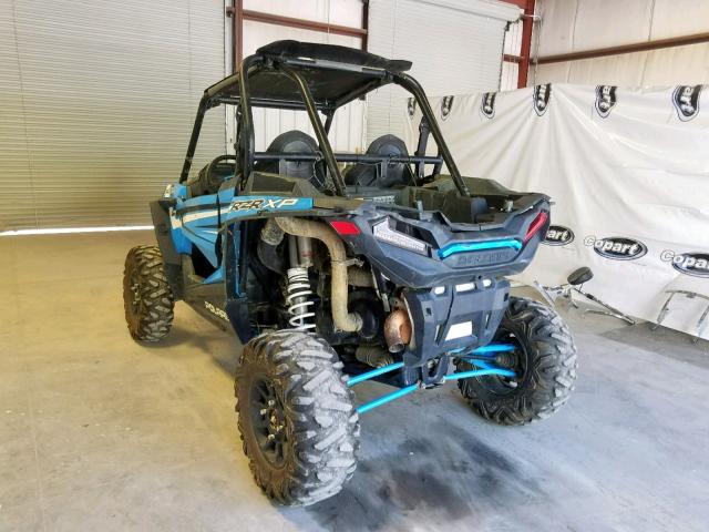 3NSVDE99XKH493105 - 2019 POLARIS RZR XP 100 BLUE photo 3