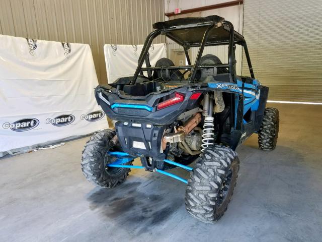 3NSVDE99XKH493105 - 2019 POLARIS RZR XP 100 BLUE photo 4