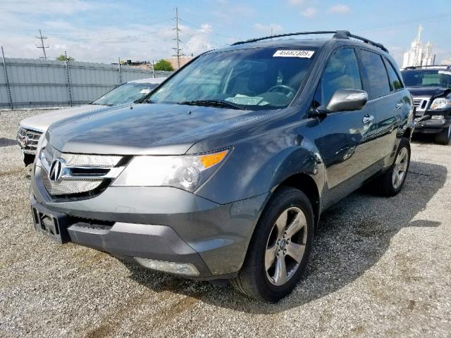 2HNYD28847H502605 - 2007 ACURA MDX SPORT  photo 2