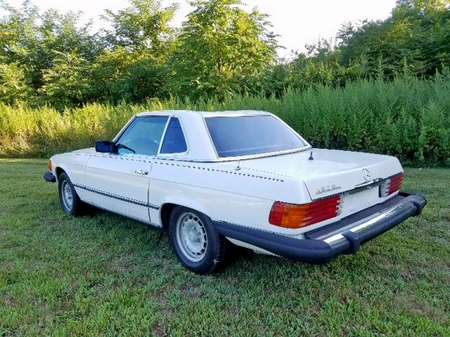 10704412056303 - 1979 MERCEDES-BENZ 450SL WHITE photo 3