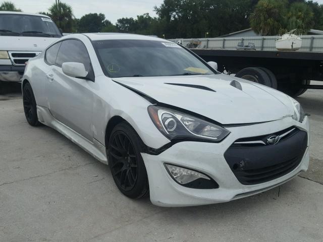 KMHHT6KD0DU102003 - 2013 HYUNDAI GENESIS CO WHITE photo 1