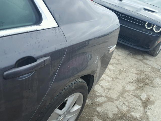 1G1ZB5EB4AF262720 - 2010 CHEVROLET MALIBU LS GRAY photo 9