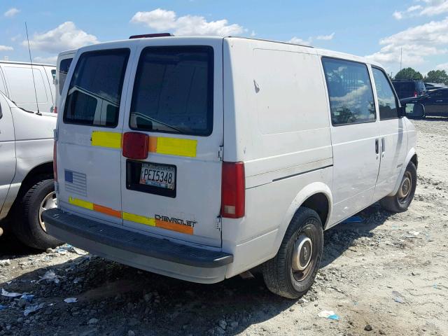 1GCDM19W7VB236403 - 1997 CHEVROLET ASTRO WHITE photo 4