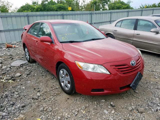 4T1BE46K29U279477 - 2009 TOYOTA CAMRY BASE RED photo 1