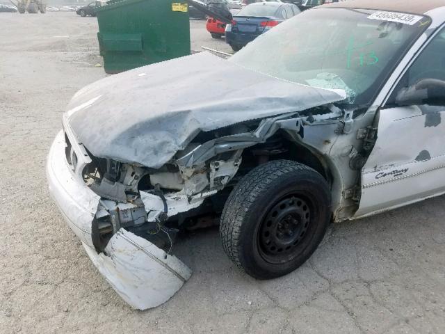 2G4WS52M6W1587380 - 1998 BUICK CENTURY CU WHITE photo 9