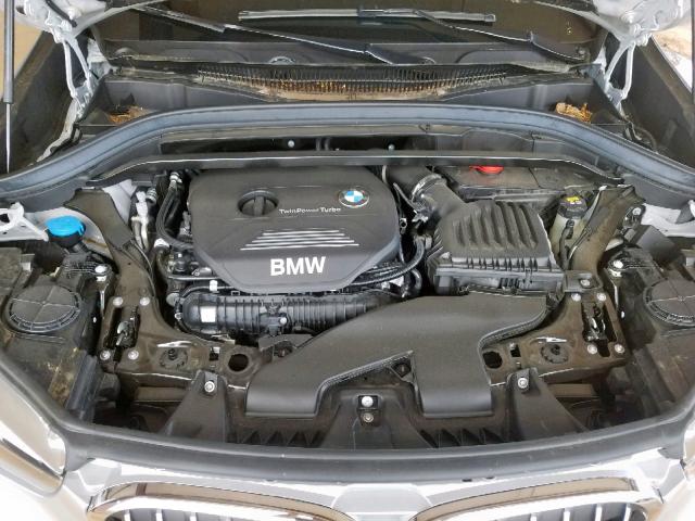 WBXHT3C31J5L27676 - 2018 BMW X1 XDRIVE2 SILVER photo 7
