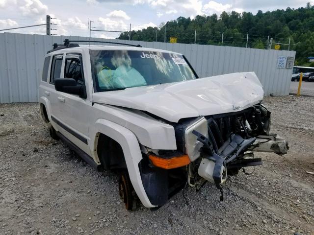 1J8HG48P37C601007 - 2007 JEEP COMMANDER 白色 照片 1