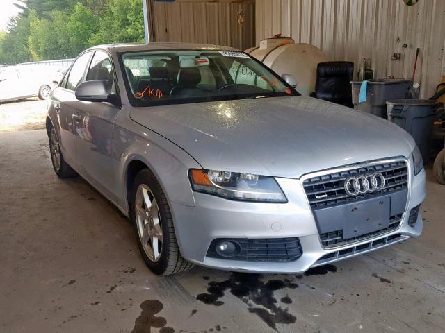 WAULF78K09N031871 - 2009 AUDI A4 2.0T QU GRAY photo 1