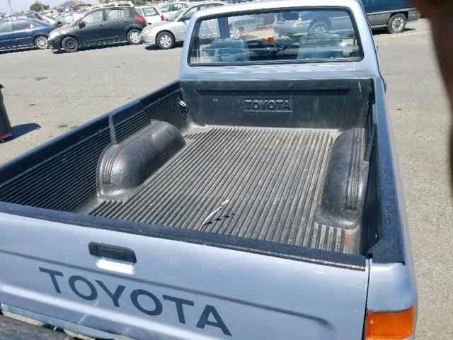 JT4RN81A4M0066197 - 1991 TOYOTA PICKUP 1/2 BLUE photo 6