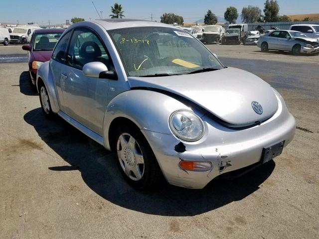 3VWCK21C71M472879 - 2001 VOLKSWAGEN NEW BEETLE ნაცრისფერი ფოტო 1