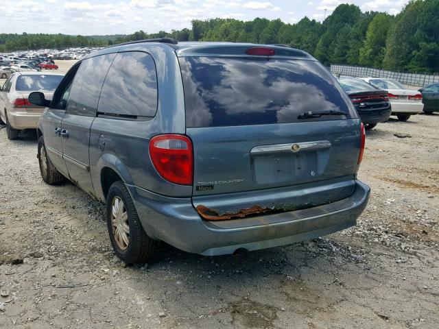 2A4GP54L87R205717 - 2007 CHRYSLER TOWN & COU GREEN photo 3