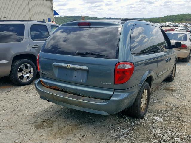 2A4GP54L87R205717 - 2007 CHRYSLER TOWN & COU GREEN photo 4