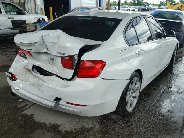 WBA3C3C59DF979000 - 2013 BMW 320 I WHITE photo 4