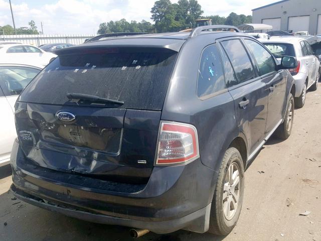 2FMDK46C27BA68650 - 2007 FORD EDGE SE BLACK photo 4