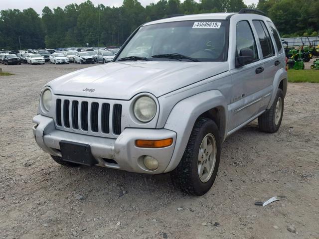 1J4GK58K53W553797 - 2003 JEEP LIBERTY LI SILVER photo 2