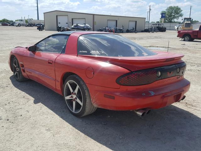 2G2FV22G6Y2102998 - 2000 PONTIAC FIREBIRD F RED photo 3