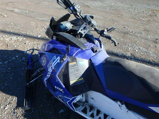 4UF8JY008ET001121 - 2014 YAMAHA VIPER BLUE photo 5