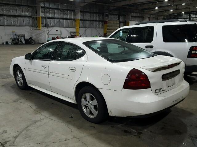 2G2WP552271231529 - 2007 PONTIAC GRAND PRIX WHITE photo 3