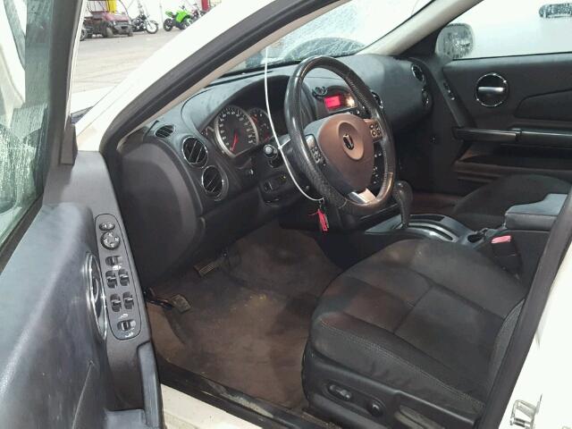 2G2WP552271231529 - 2007 PONTIAC GRAND PRIX WHITE photo 9