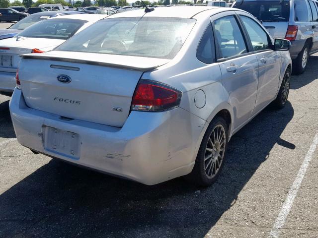 1FAHP3GN6BW197649 - 2011 FORD FOCUS SES SILVER photo 4