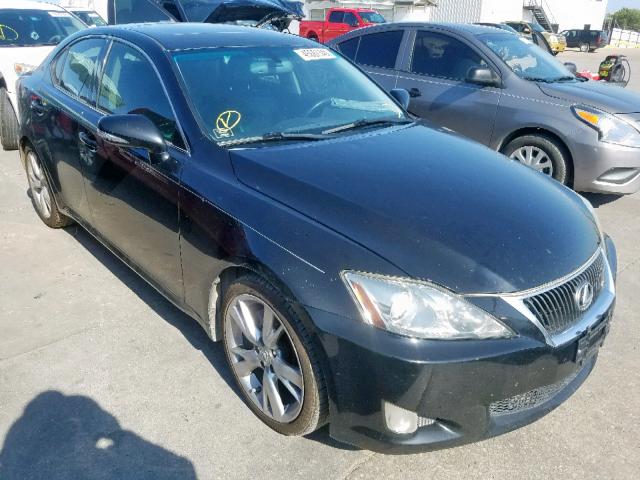 JTHBK262792086947 - 2009 LEXUS IS 250 BLACK photo 1