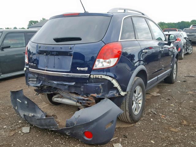 3GSCL33P18S641066 - 2008 SATURN VUE XE BLUE photo 4