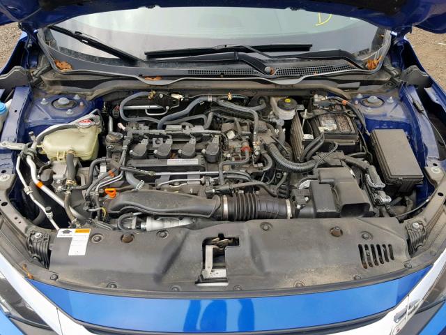 2HGFC3B70GH357778 - 2016 HONDA CIVIC EXL 蓝色 照片 7