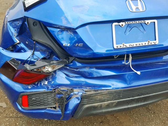 2HGFC3B70GH357778 - 2016 HONDA CIVIC EXL 蓝色 照片 9