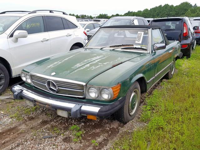 0704412040535 - 1977 MERCEDES-BENZ 400 GREEN photo 2