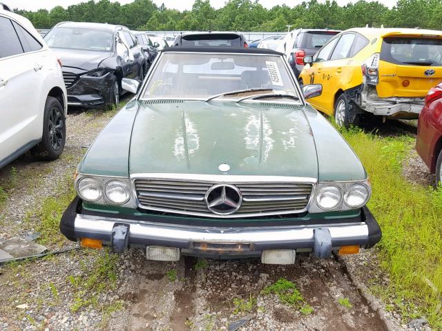 0704412040535 - 1977 MERCEDES-BENZ 400 GREEN photo 9