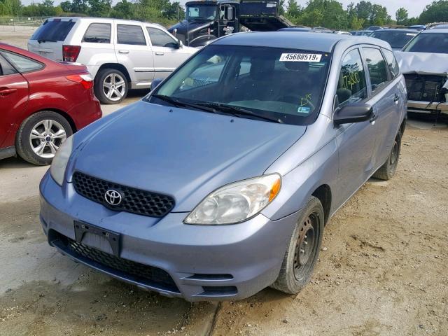 2T1KR32E53C011420 - 2003 TOYOTA MATRIX BAS BLUE photo 2