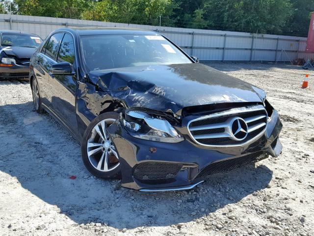 WDDHF5KB7EB059108 - 2014 MERCEDES-BENZ E 350 BLACK photo 1