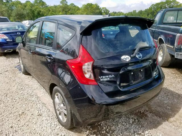 3N1CE2CP2EL417619 - 2014 NISSAN VERSA NOTE BLACK photo 3