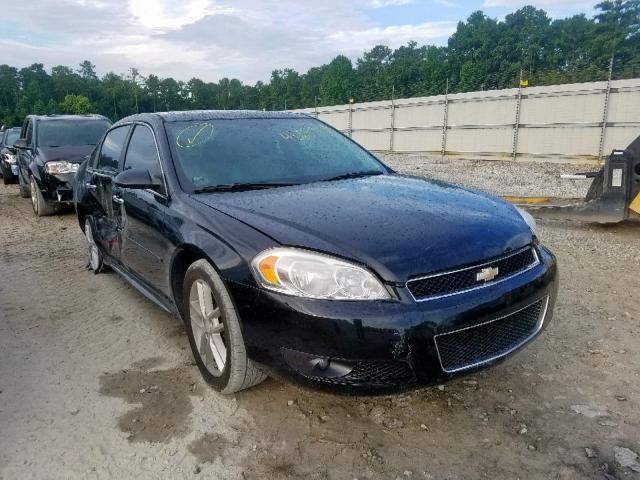 2G1WC5E34D1241385 - 2013 CHEVROLET IMPALA LTZ BLACK photo 1