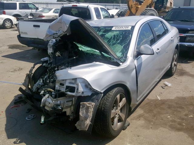 1G1ZC5E16BF263793 - 2011 CHEVROLET MALIBU 1LT 银色 照片 2