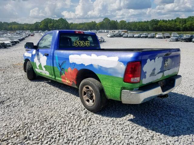 3C6LD4AT9CG166302 - 2012 DODGE RAM 2500 S Սպիտակ լուսանկար 3