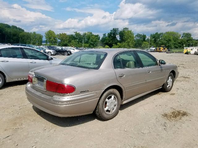 1G4HP54K014138604 - 2001 BUICK LESABRE CU TAN photo 4