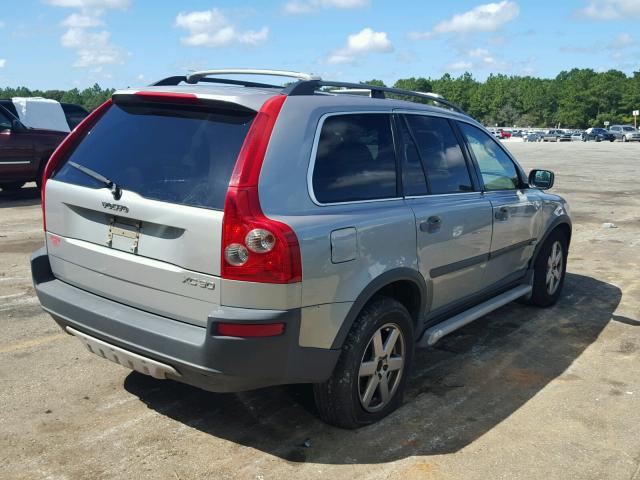 YV1CY59H541042394 - 2004 VOLVO XC90 SILVER photo 4